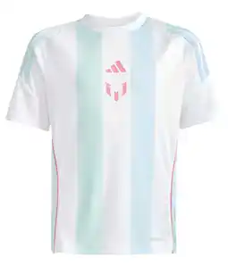 Wehkamp adidas Performance voetbalshirt Messi wit/mintgroen aanbieding