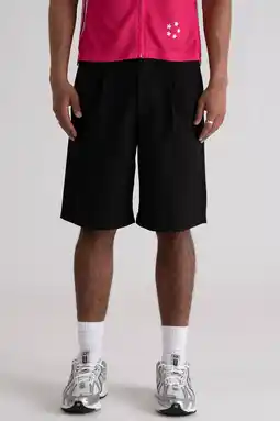Wehkamp Prohibited straight leg bermuda short - zwart aanbieding