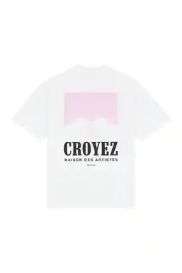 Wehkamp Croyez oversized T-shirt wit aanbieding