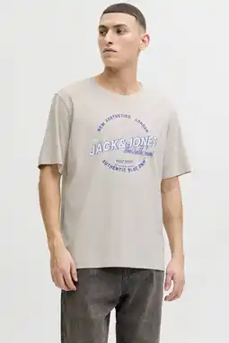 Wehkamp JACK & JONES ESSENTIALS regular T-shirt beige aanbieding