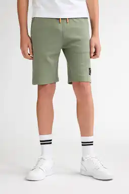 Wehkamp Petrol Industries relaxed sweatshort groen aanbieding