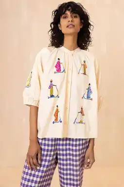 Wehkamp Oilily blouse beige aanbieding
