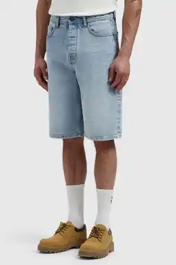 Wehkamp Pure Path short light blue denim aanbieding