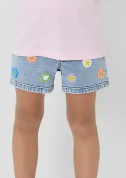 Wehkamp s.Oliver short light blue denim aanbieding