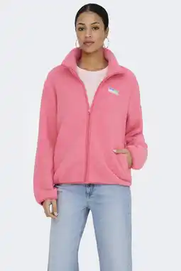Wehkamp ONLY teddy jas roze aanbieding