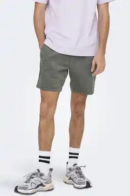 Wehkamp ONLY & SONS ONSTEL regular casual short rib gebreid groen aanbieding