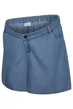 Wehkamp MAMALICIOUS zwangerschaps short light blue denim aanbieding