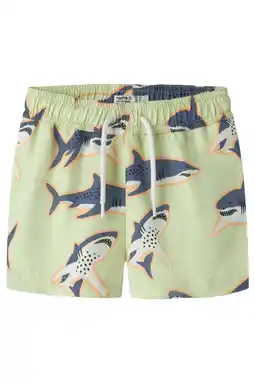 Wehkamp NAME IT MINI zwemshort lichtgroen aanbieding