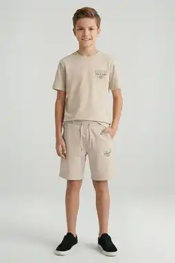 Wehkamp Cars regular sweatshort geel aanbieding