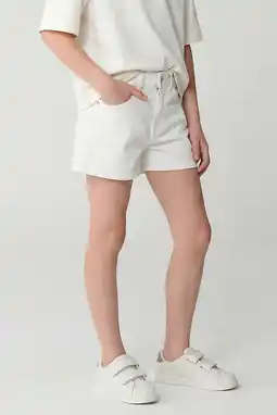 Wehkamp Cars denim regular short wit aanbieding