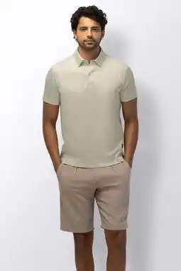 Wehkamp State of Art regular polo beige aanbieding