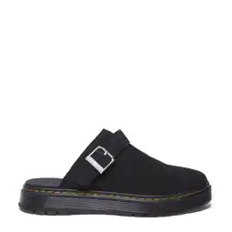 Wehkamp Dr. Martens Brookline Mule suède clogs Black Bronx aanbieding