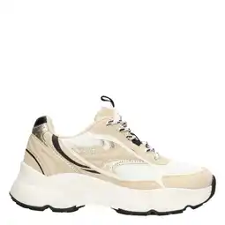 Wehkamp POSH by Poelman sneakers beige/wit aanbieding