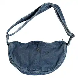 Wehkamp MSCH Copenhagen denim crossbody tas MSCHDylan blauw aanbieding