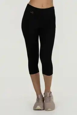 Wehkamp Urban Goddess sportcapri Tara zwart aanbieding