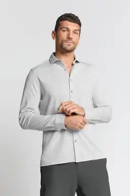 Wehkamp No Excess jersey casual overhemd lichtgrijs aanbieding