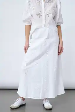 Wehkamp SisterS Point A-lijn rok broderie wit aanbieding