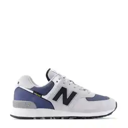 Wehkamp New Balance 574 sneakers ecru/wit/blauw aanbieding