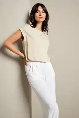 Wehkamp LOLALIZA top met glitters - zand aanbieding