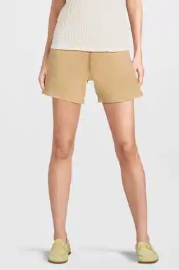 Wehkamp Anytime denim short twill beige aanbieding