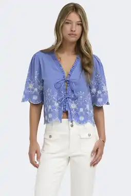 Wehkamp ONLY blousetop broderie aanbieding