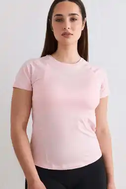 Wehkamp Aim'n sportshirt Soft basic lichtroze aanbieding