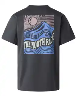 Wehkamp The North Face T-shirt Mountain Escape grijs aanbieding
