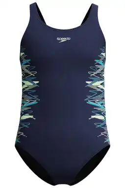 Wehkamp Speedo EnduraFlex sportbadpak Placement donkerblauw aanbieding