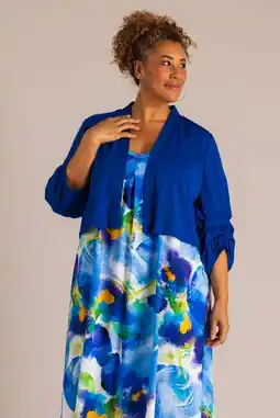 Wehkamp Colletta bolero blauw aanbieding