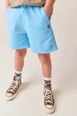 Wehkamp Tumble 'n Dry regularwaist sweatshort lichtblauw aanbieding