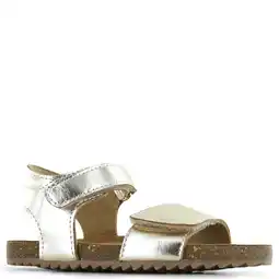 Wehkamp Shoesme leren sandalen goud aanbieding