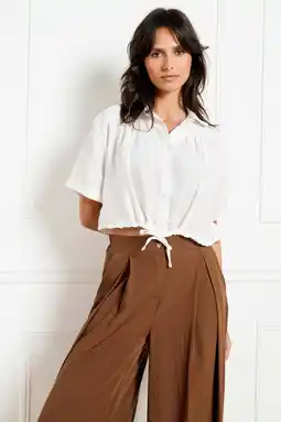 Wehkamp LOLALIZA gebloemde blouse wit aanbieding