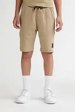 Wehkamp Petrol Industries relaxed sweatshort zand aanbieding