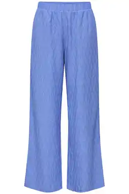 Wehkamp ONLY wide leg highwaist casual broek blauw aanbieding