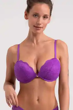 Wehkamp Sam Friday voorgevormde push-up bh Sasha paars aanbieding