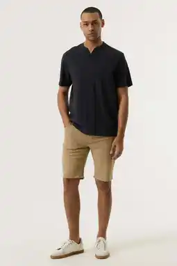 Wehkamp Garcia Russo 615 regular casual short camel aanbieding