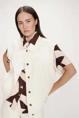 Wehkamp Grace & Mila blouse donkerbruin aanbieding
