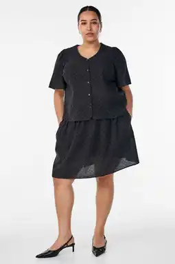 Wehkamp Zizzi korte broek Plus Size - zwart aanbieding