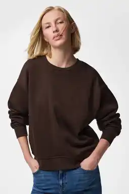 Wehkamp PIECES sweater PCCHILLI bruin aanbieding