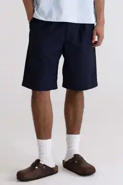 Wehkamp Prohibited straight leg bermuda short - donkerblauw aanbieding