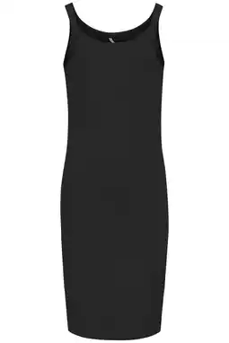 Wehkamp KIDS ONLY GIRL bodycon jurk zwart aanbieding