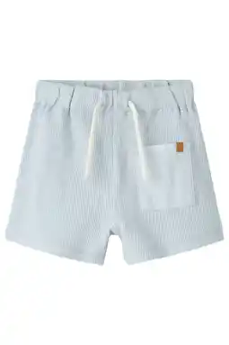 Wehkamp LIL' ATELIER MINI regular fit casual short - lichtblauw aanbieding
