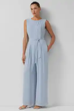 Wehkamp s.Oliver BLACK LABEL jumpsuit lichtblauw aanbieding