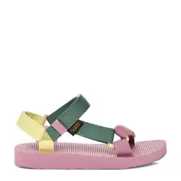 Wehkamp Teva sandalen roze/groen aanbieding