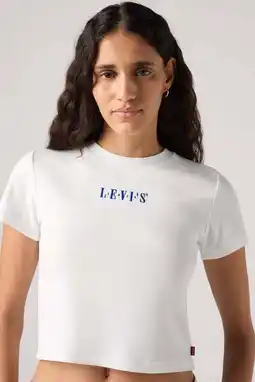Wehkamp Levi's T-shirt wit aanbieding