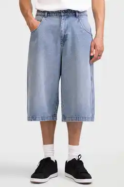 Wehkamp Redefined Rebel baggy short light blue denim aanbieding
