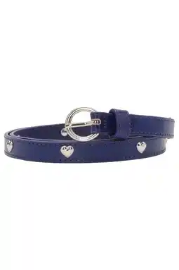 Wehkamp Fabienne Chapot leren riem Bold Love Small blauw aanbieding