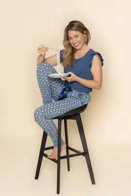Wehkamp Charlie Choe pyjamabroek blauw aanbieding