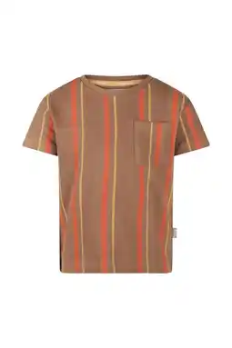 Wehkamp Koko Noko gestreept T-shirt bruin aanbieding