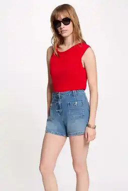 Wehkamp Morgan top rood aanbieding